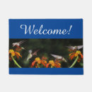 Search for hummingbird flowers doormats Floral