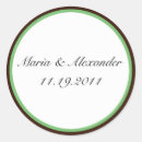 Search for stripe wedding stickers Green