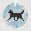Search for alaskan husky christmas tree decorations Dogs