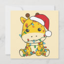 Search for giraffe christmas cards Children