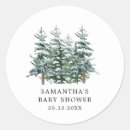 Search for winter watercolor stickers Winter baby shower