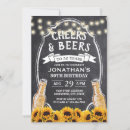 Search for chalk birthday invitations Rustic