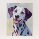 Search for dalmatian puzzles Watercolor