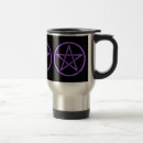 Search for pentagram travel mugs Witch
