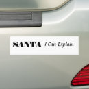 Search for santa bumper stickers Humourous