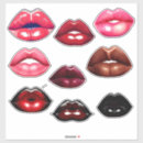 Search for hot pink kiss stickers Black
