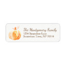 Search for elegant thanksgiving return address labels Watercolor