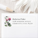 Search for garden flowers return address labels Floral