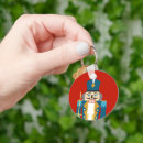Search for nutcrackers key rings Red