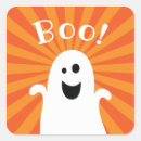 Search for ghost boo stickers Orange black