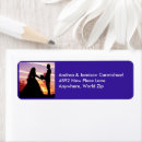 Search for sunset wedding return address labels Modern