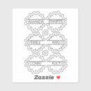 Search for small clear stickers Modern