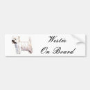 Search for westie bumper stickers Animal
