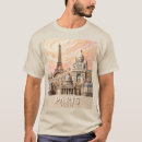 Search for eiffel tower tshirts European travel