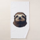 Search for sloth bath towels Kawaii