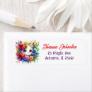 Search for purple lover return address labels Cute
