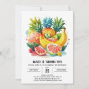 Search for banana birthday invitations Colourful