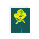 Search for yellow watercolor flowers postcards Botanical