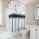 Search for black white polka dots shower curtains Cute