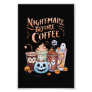 Search for before coffee posters Spooky