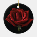 Search for red rose christmas tree decorations Floral