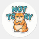 Search for grumpy stickers Funny cat