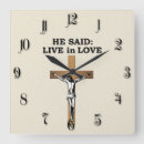 Search for crucifix clocks Religious
