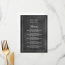 Search for handwritten wedding menus Vintage