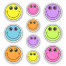 Search for blue emoticon stickers Smiling