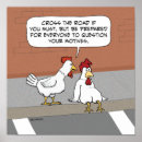 Search for funny chicken posters Humourous