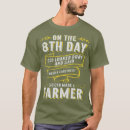 Search for so god made a farmer tshirts Dad