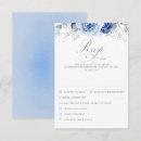 Search for dusty blue rsvp cards Response
