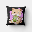 Search for bubble tea cushions Kawaii