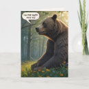 Search for funny bear birthday cards Wildlife