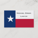 Search for texas business cards Red