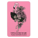 Search for pink leaf magnets Flamingo