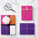 Search for hot pink and orange wrapping paper Pattern