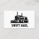 Search for trucking business cards Professional