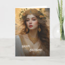 Search for art nouveau birthday cards Illustration