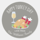 Search for turkey food stickers Thanksgiving