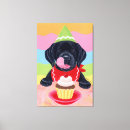 Search for cupcake canvas prints Birthday