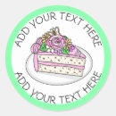 Search for cake box wedding stickers Pink