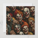 Search for creepy clown cards Horror