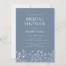 Search for dusty blue bridal shower invitations Boho