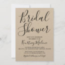 Search for kraft bridal shower invitations Simple