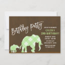 Search for safari elephant birthday invitations Script