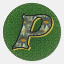 Search for monogram p stickers Floral