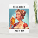 Search for alcoholic cards For her
