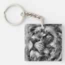 Search for lion head key rings Wild animal