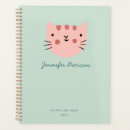 Search for cute cat planners Kitty